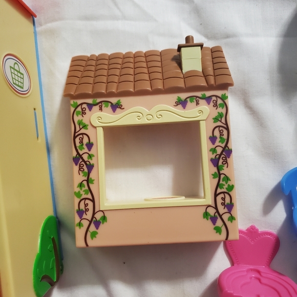 : Huge 33pc Lot of peppa pig toys grocery pizza store car figures school house - Picture 7 of 16